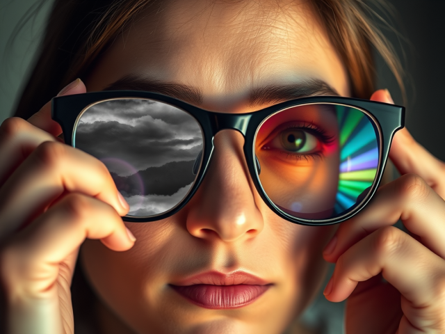 De bril die je draagt